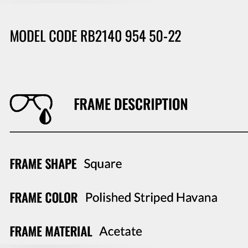 Ray band Sunglasses *ICONIC* - Picture 12 of 13
